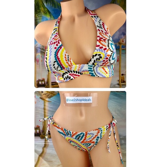 ! Victoria’s Secret string swim bikini set